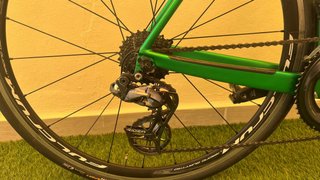 Bicicleta de carretera De Rosa en carbono.