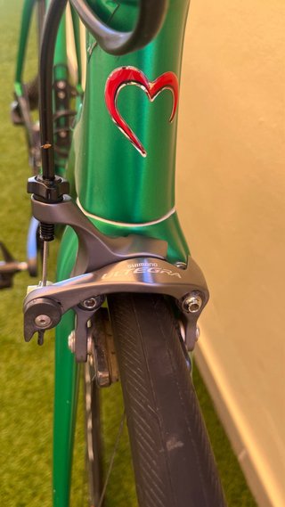 Bicicleta de carretera De Rosa en carbono.