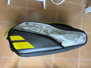 Raquetero Tenis Babolat Negro/Amarillo