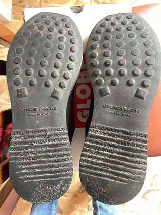 Officine Creative Zapatillas de Ante Negro