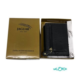 Cartera Jaguar Hombre Negra