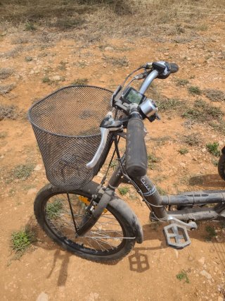 Parte delantera Triciclo eléctrico 20 pulgadas