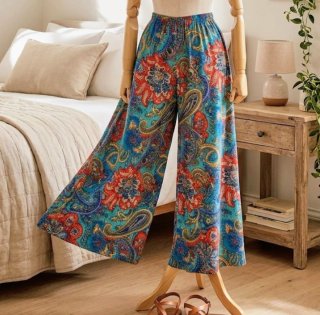 Falda Pantalón Seda Natural