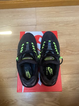 Zapatillas Nike Air Max 95 Negras y Verdes