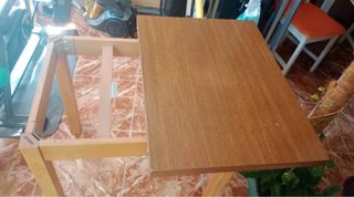Mesa de comedor extensible madera.
