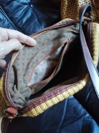 Borse vintage paglia e corda