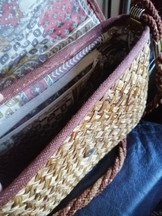 Borse vintage paglia e corda