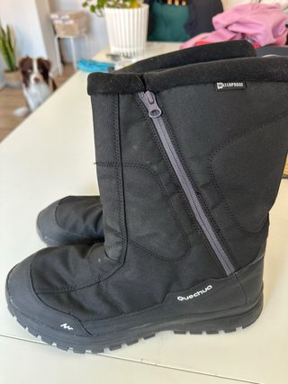 Botas Quechua Impermeables Negro