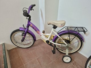 Bicicleta Niña Morada 6-8 Años