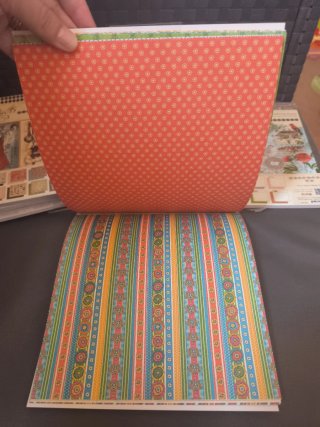 Papel Scrapbooking Graphic 45 Bohemian Bazaar 8x8"