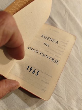 Lote 5 Agende Tasca Vintage