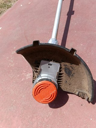 Desbrozadora Eléctrica Naranja