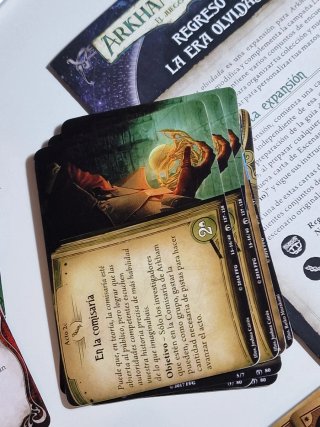 Arkham Horror lcg pack 4 regresos