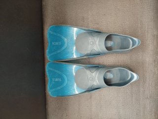 Aletas de natación SUBEA azules