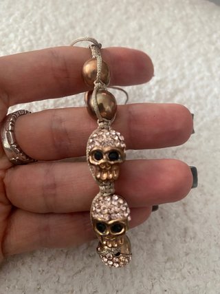 Pulsera Skull pedreria