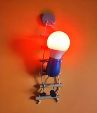 Lámpara de pared infantil
