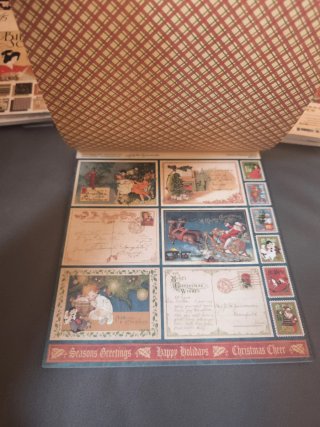 Papel Scrapbooking Graphic 45 Christmas Emporium