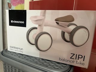 Bici de equilibrio Kikka Boo ZIPI nueva en caja