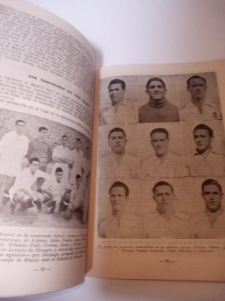 Libro Antiguo Real Madrid 1902-1950