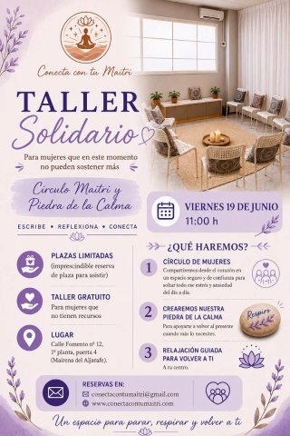 Taller de bienestar emocional y piedra de la calma