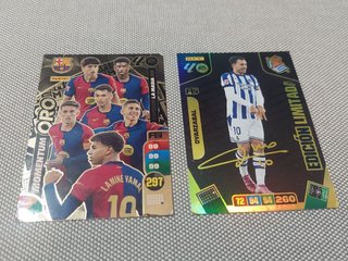 Panini Momentum Oro + Oyarzabal Firmada