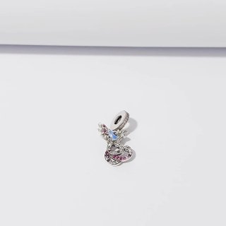 Pandora Fénix Plata y Rosa