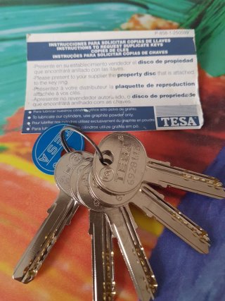 Bombillo TESA para puerta