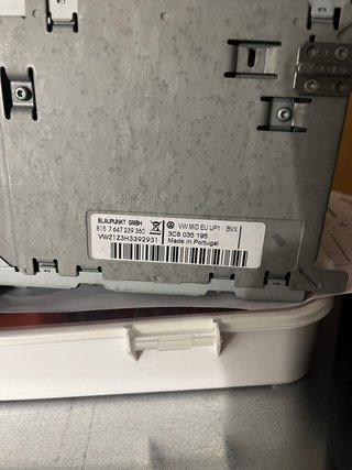 Radio VW Golf VI RSD 510 3C8 035 195