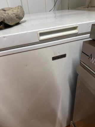 Congelador horizontal blanco