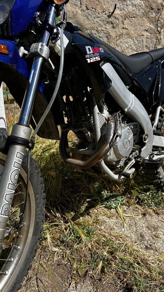 Moto enduro Duna 125  4 Tiempos