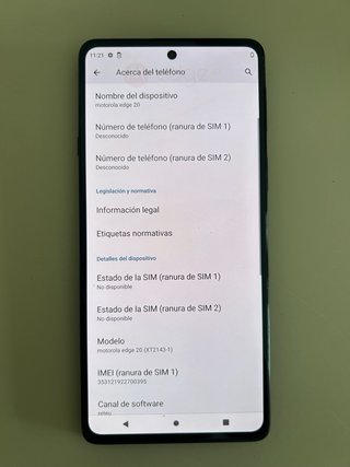 Motorola Edge 20