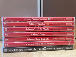 LOTE DE JUEGOS NINTENDO SWITCH