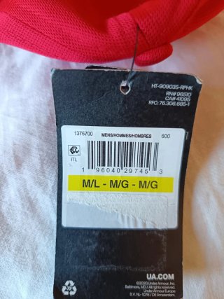 Gorra Under Armour Roja Talla M/L