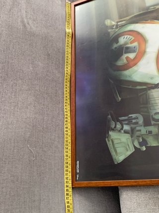 Póster 94x64 Star Wars Enmarcado