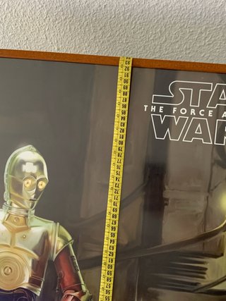 Póster 94x64 Star Wars Enmarcado
