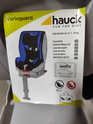 Silla de coche Hauck Isofix