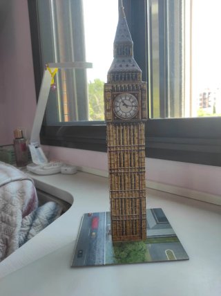Puzzle 3D Ravensburger. Varios edificios.