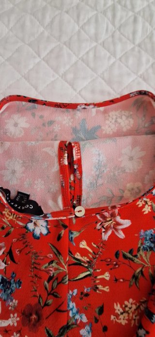 Camisa floral Cortefiel T XL