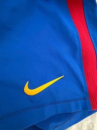 Pantalón Corto Nike FCB Mujer Azul TallaS