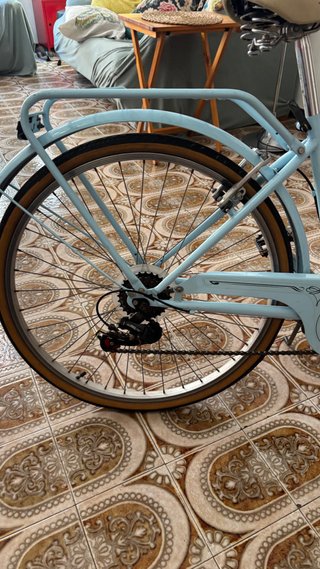 Bicicleta Urbana Vintage 26 con Cesta