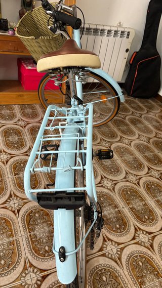 Bicicleta Urbana Vintage 26 con Cesta