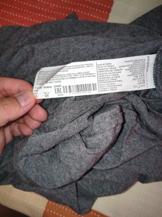Vestido gris Mango talla S