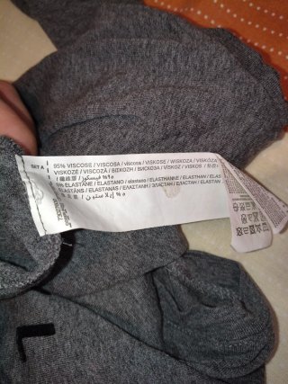 Vestido gris Mango talla S