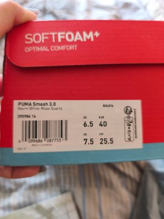 Zapatillas Puma Beige y Rosa