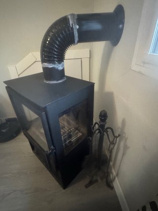 Chimenea de leña de diseño