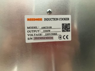 Cocina Inducción Reednee 3500W