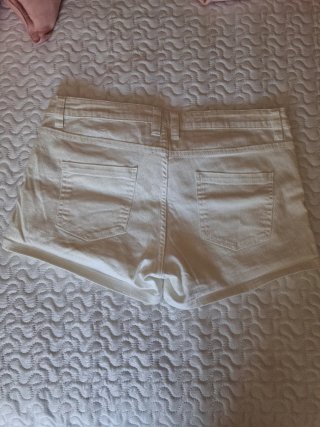 Shorts vaqueros blancos Esmara Talla 44