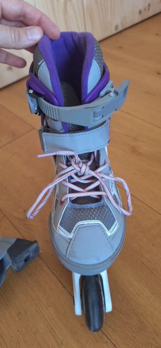 Patines en línea ajustables niña/mujer