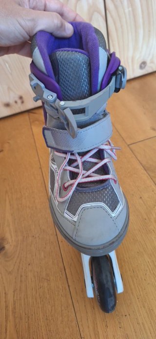 Patines en línea ajustables niña/mujer