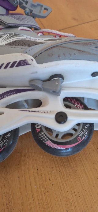 Patines en línea ajustables niña/mujer